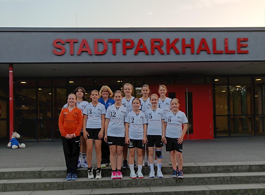 Weibliche D1 Mannschaftsbild